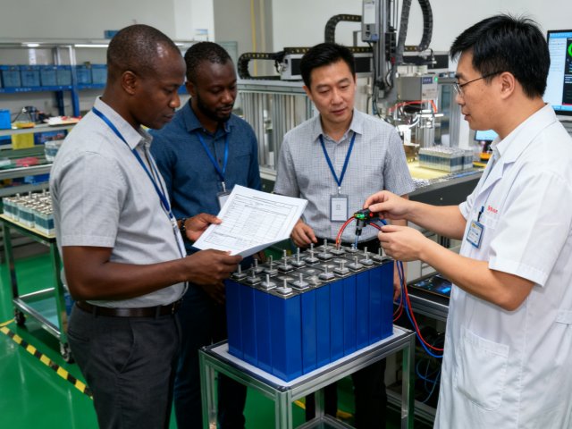 Anhui Like-minded Welcomes African Clients in 2024, Opening New Space for Energy Storage Lithium Battery Cooperation