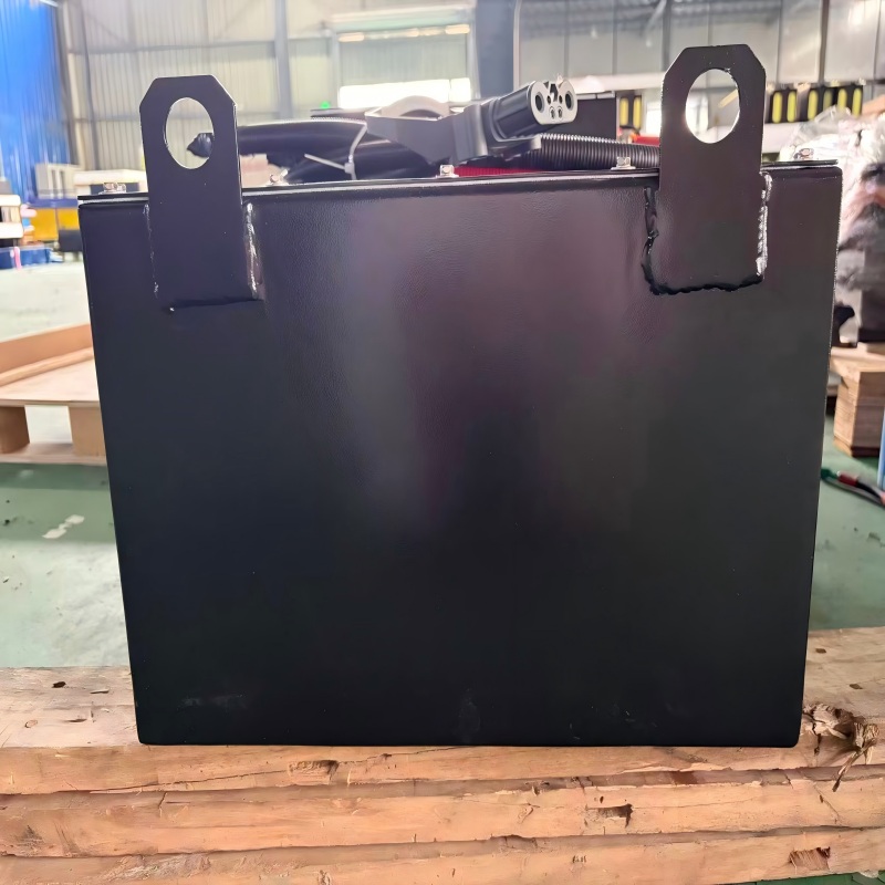 80V Lithium Forklift Battery In Warehouse