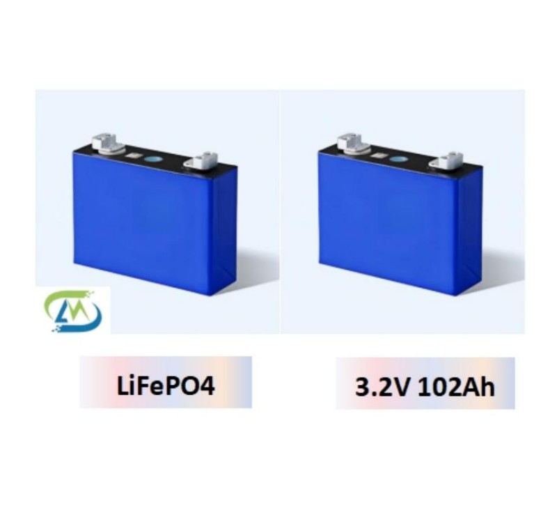 Deep cycle rechargeable battery 102Ah 3.2V Deep cycle rechargeable battery 102Ah 3.2V