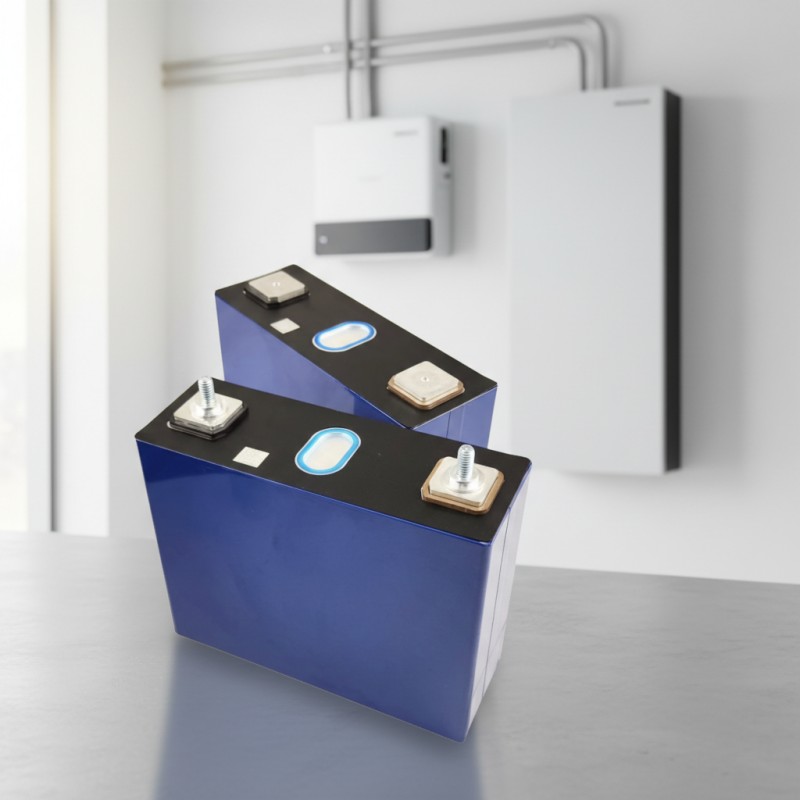&nbsp;Square Aluminum Shell 100Ah LiFePO4 Battery Cell